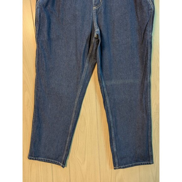 Carhartt 382-83 Dungaree Fit Utility Jeans Relaxed Men's Denim Loose Work Wear - Picture 3 of 10